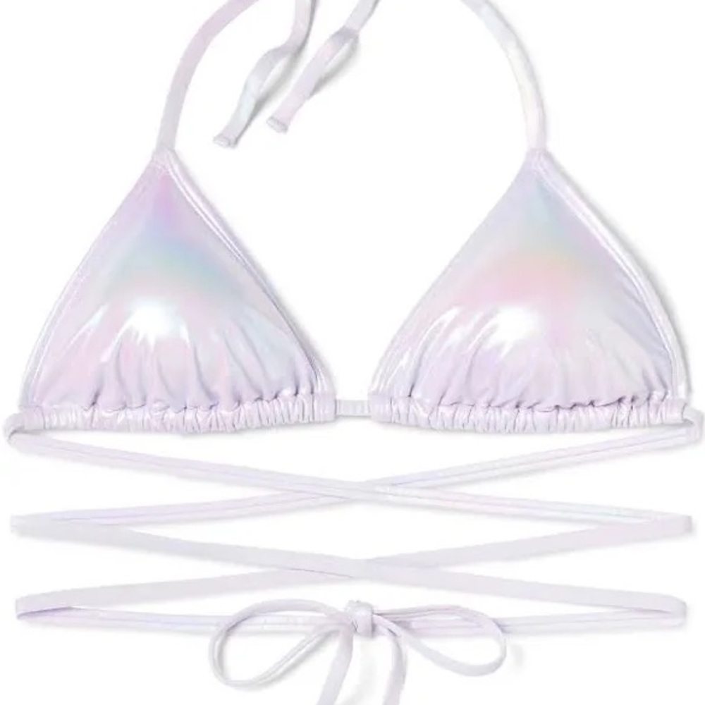 Iridescent Bikini Top